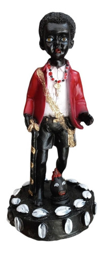 Elegua Niño Santeria, Figura 23 Cm Resina Fina