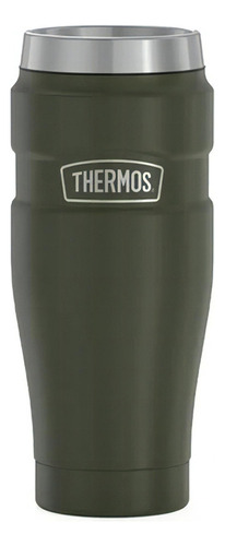 Copo Termico Thermos Fuji Verde Militar 470ml Liso