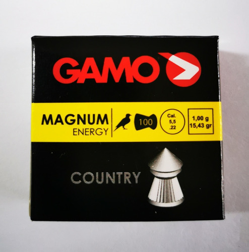 Postones Gamo Magnum 5.5, Caja 100 Unidades
