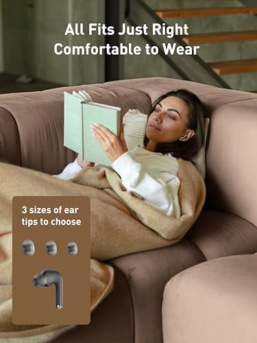 Gsoemon Active Noise Cancelling Wireless Earbuds, Bluetooth