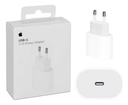 Carga Rápida 20w Usb-C Sellado Apple