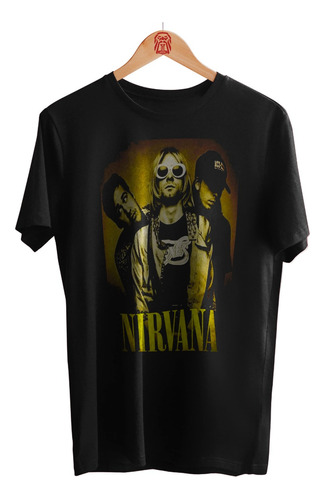 Polo Personalizado Banda Rock Alternativo Grunge Nirvana 005