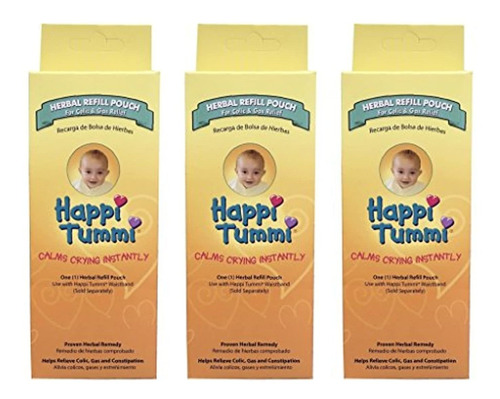 Happi Tummi Herbal Refill Pack - Relief For