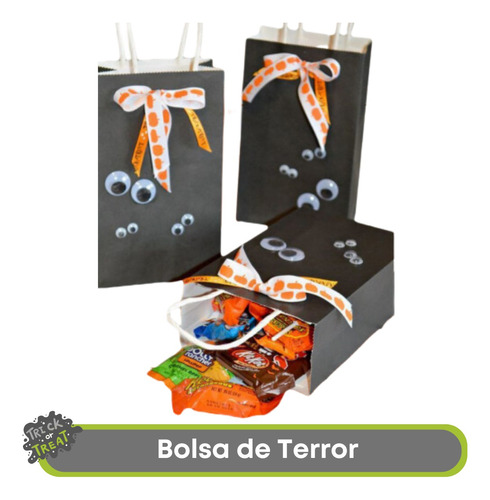 Bolsa Terror Halloween Dulces 