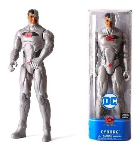 Figura De Accion Dc Cyborg 30 Cm