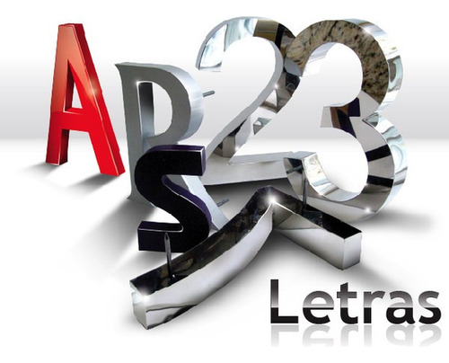 Letreiro, Inox, Sem Led, Adi Madureira + Jesus + Logo