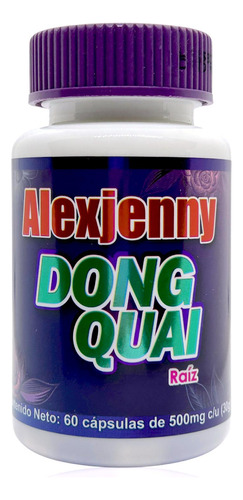 Dong Quai Raíz 60 Cápsulas Alexjenny.