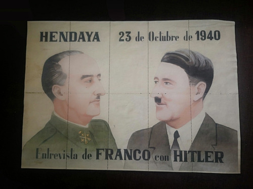 1p Ww2 Cupones De Racionamiento España  Franco Hitler 