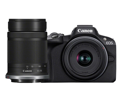 Cámara Mirrorless Canon Eos R50 C/rf-s18-45+rfs55-210 Is Stm