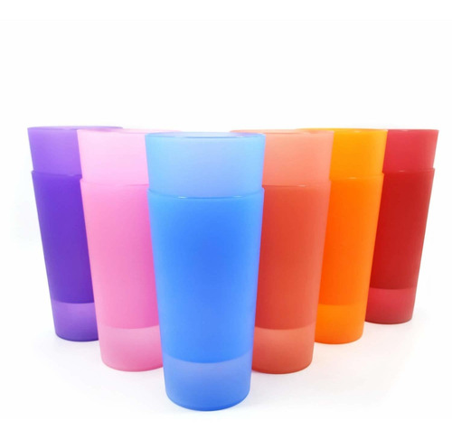 Vasos De Plástico Irrompibles De 26 Onzas Juego De 12 Unidad