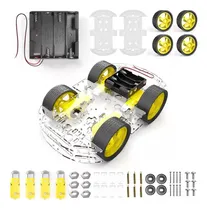 Comprar Carro Robot 4wd Chasis 4 Llantas