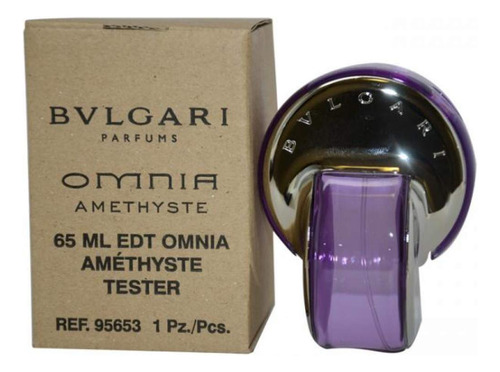 Perfume Omnia Amethyste De Bvlgari, 40 Ml, Para Mujer