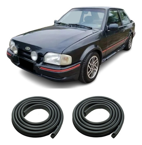 Ford Escort Coupe Xr3 1991/1994 Burletes De Puertas (el Par)