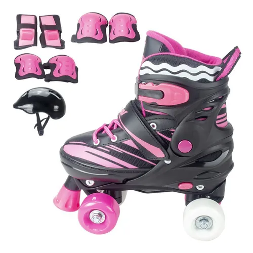 Patins em Linha de Competição SLOWMOOSE (Rosa Vermelha - 39