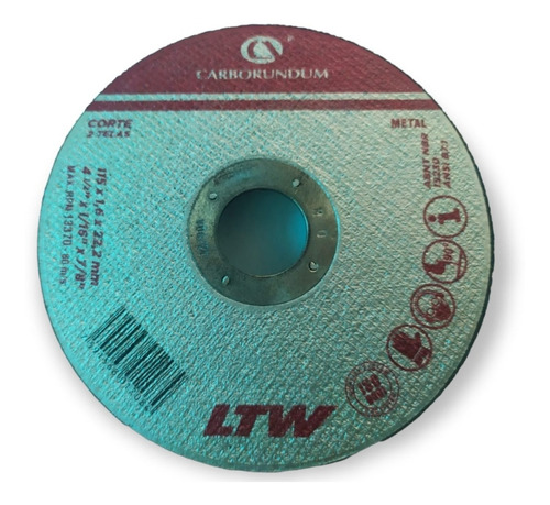 Disco Corte 4 1/2x1/16 Ultrafino Ltw Pack 2