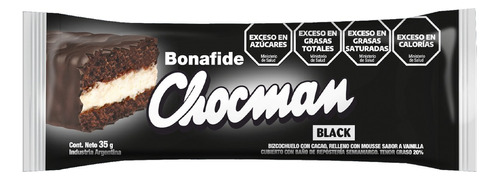 Chocman Bonafide (promo Pack X 12u) Black