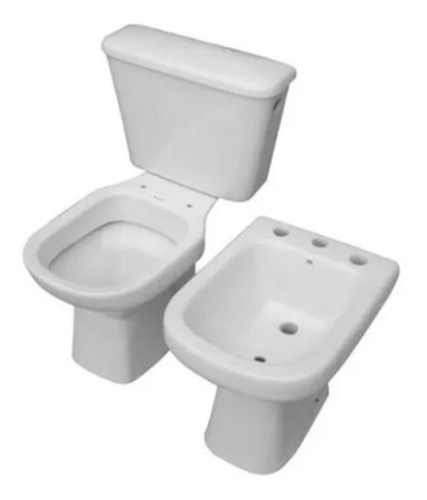 Juego 3 Piezas Alberti Inodoro Mochila Bidet Oferta Apoyo