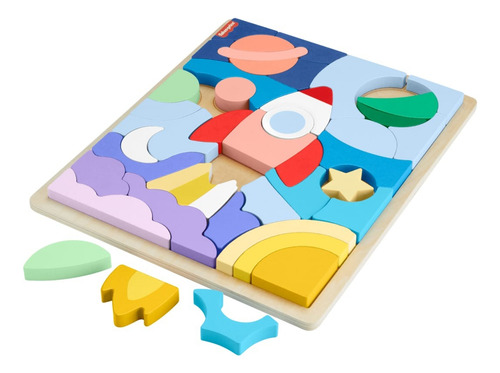 Fisher-price Juguete Para Bebés Rompecabezas Del Espacio