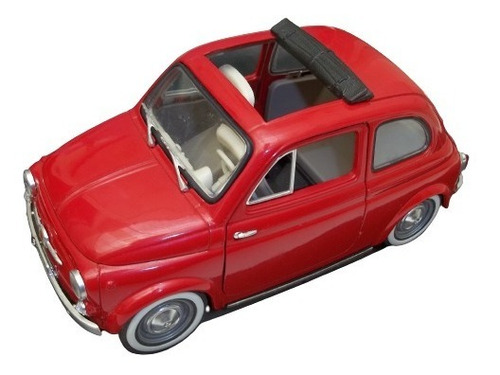 Fiat 500 1960 Open Top Solido Prestige Escala 1:18 En Caja