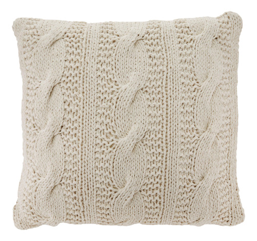 Saro Lifestyle 1020 Mckenna Knit Collection - Almohada De Al