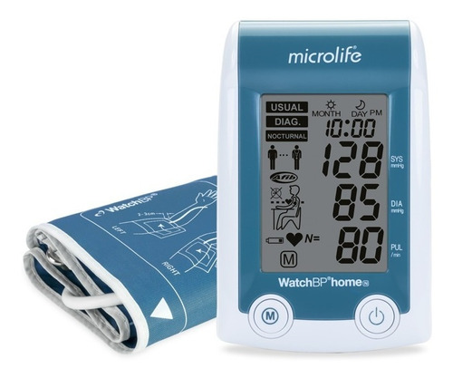 Monitor Tensiometro Profesional Microlife Watchbp N Night