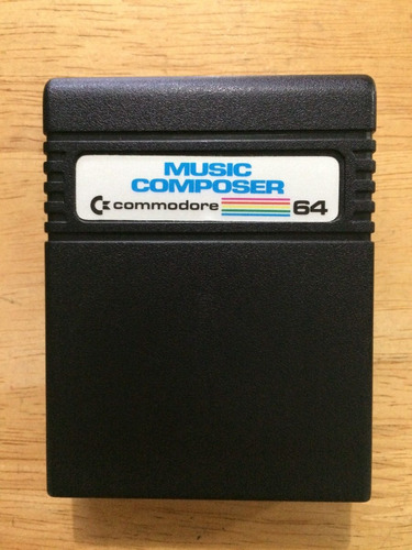 Juego En Cartucho Para Commodore 64 Music Composer De 1983