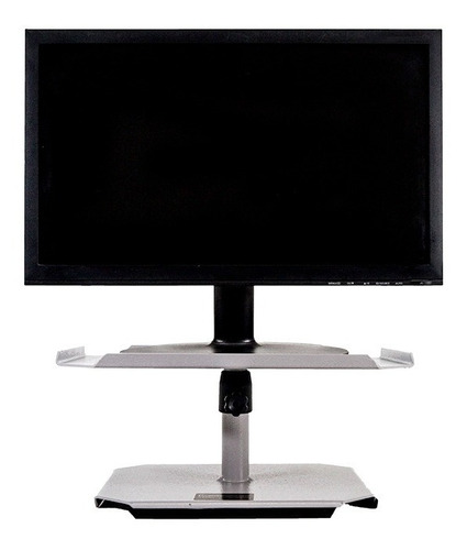 Imagem 4 de 7 de Suporte De Monitor Ergonômico Ergomais Bandeja