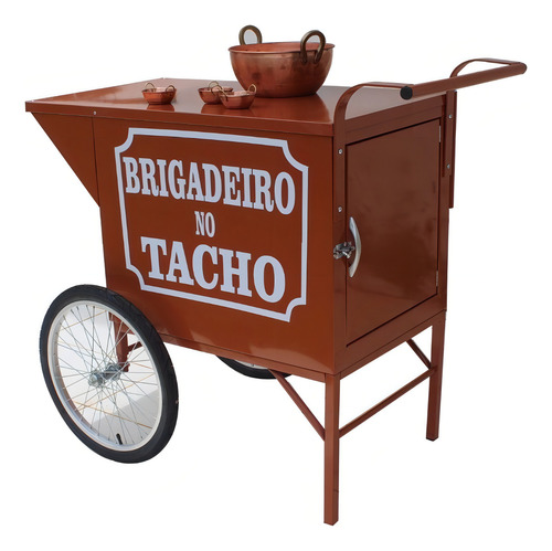 Carrinho Brigadeiro No Tacho Retrô