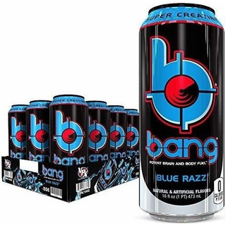 Vpx Bang, Blue Razz, 16 Fl Oz (12 Count)