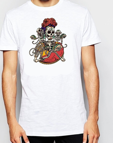 Remera Frida Kahlo / Calavera / Catrina