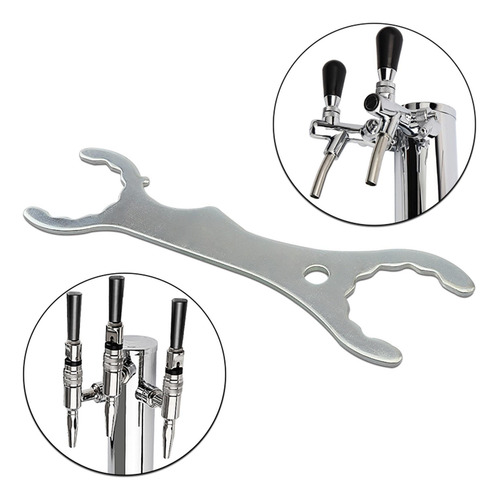2 Llave De Grifo De Cerveza Multifuncional Llave De Grifo
