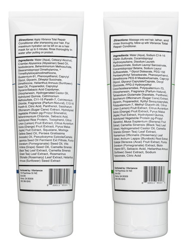 Conjunto De Shampoo E Condicionador Vibriance - Shampoo Fort
