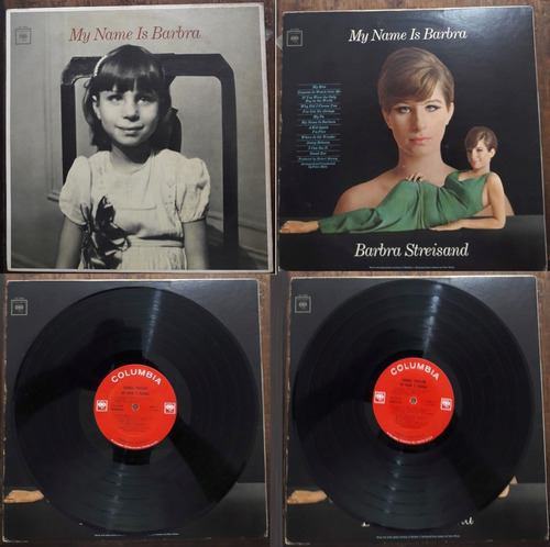 Lp Vinil (vg+ Barbra Streisand My Name Is Barbra 1a Ed Us 65