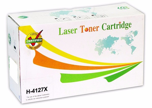 Toner Alternativo 27x Negro H-4127x. - 10000 Págs.