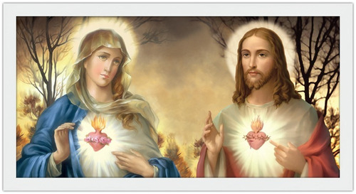 Featured image of post Imagens Do Sagrado Coração De Jesus E Maria / A devoção ao sagrado coração, de um modo visível, aparece em dois acontecimentos fortes do evangelho.