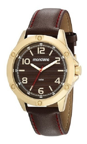 Relógio Mondaine Masculino Analógico Couro Original