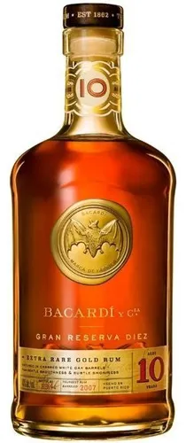comprar Rum Bacardi Gran Reserva Diez - 10 Anos 750ml