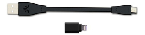 Cable Usb A Micro Usb + Adaptador Lightning · Avantree Cs08 Color Negro