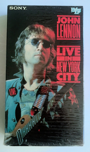 John Lennon - Live In New York City Vhs Impecable