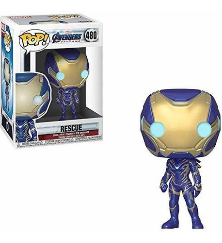 Funko Rescue Pop Figura De Vinilo Y 1 Protector Gráfico Comp