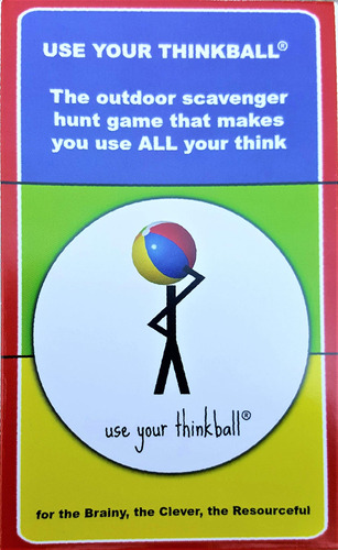 Use Your Thinkball Juego Creativo De Busqueda Del Tesoro Par