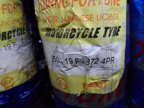 Imagen 5 de 5 de Cubierta De Calle 350 - R19 Horng Fortune Promo Motostop