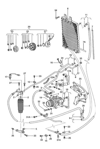 Filtro Secador Gol Palio Fiorino Tempra Corolla Doblo Brava