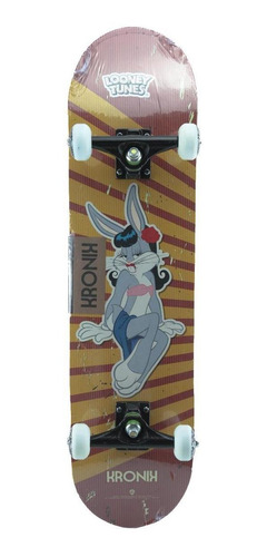 Skate Semi Pro Kronik Looney Tunes Modelo Bunny Montado