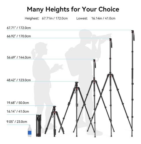 Trípode Para Cámara Smallrig De 68