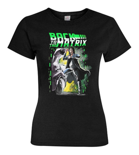 Polera Mujer - Matrix - Diseño 100 Dtf