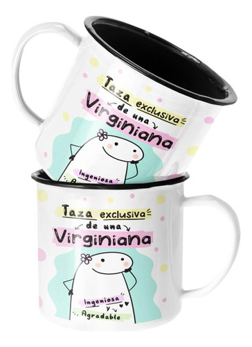 Taza Enlozada Lechera Virgo Regalo Para Virginiana Zodiaco