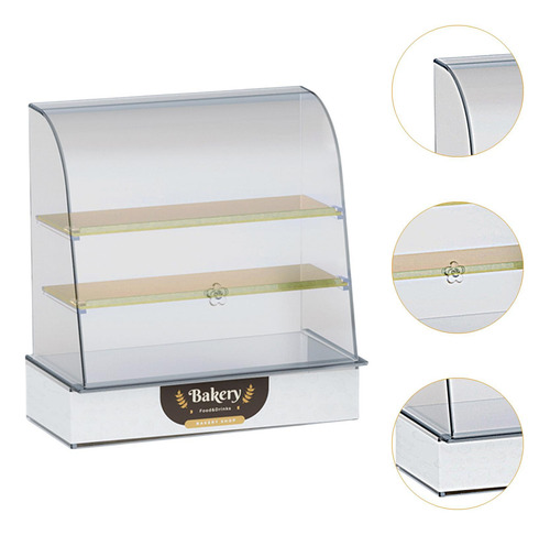 Mueble Para Tartas De Casa De Muñecas A Estante Amarillo