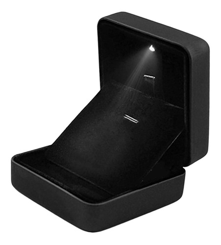 Caja Colgante De Luz Led Exhibición De Joyería De Lujo De