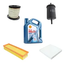 Comprar Kit 4 Filtros Originales + Aceite Shell Peugeot Partner 1.6